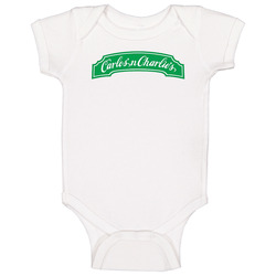 Carlos Charlies Mexican Restaurant Food Onesie Baby One Piece Carlos Charlies Mexican Restaurant Food Onesie Baby One Piece