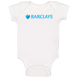 Barclays Nasdaq Company Logo Employee Fan Onesie Baby One Piece Barclays Nasdaq Company Logo Employee Fan Onesie Baby One Piece
