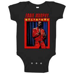 Eddie Murphy Comedian Delirious Onesie Baby One Piece Eddie Murphy Comedian Delirious Onesie Baby One Piece