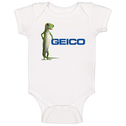Geico Lizard Gecko Mascot Tv Commercial Funny Onesie Baby One Piece Geico Lizard Gecko Mascot Tv Commercial Funny Onesie Baby One Piece