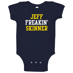 Jeff Freakin Skinner Buffalo Hockey Player Sports Fan Cool Onesie Baby One Piece Jeff Freakin Skinner Buffalo Hockey Player Sports Fan Cool Onesie Baby One Piece