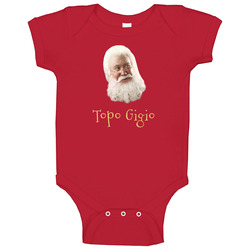 Topo Gigio The Santa Clause Retro Christmas Movie Quote Big Head Onesie Baby One Piece Topo Gigio The Santa Clause Retro Christmas Movie Quote Big Head Onesie Baby One Piece