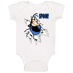 The Tick Cartoon Hero Spoon Baby One Piece The Tick Cartoon Hero Spoon Baby One Piece