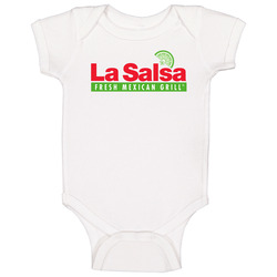 La Salsa Fresh Mexican Grill San Diego Restaurant Baby One Piece La Salsa Fresh Mexican Grill San Diego Restaurant Baby One Piece