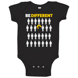 Be Different High Jump Sport Hobby Baby One Piece Be Different High Jump Sport Hobby Baby One Piece