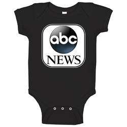 Abc News App Logo Baby One Piece Abc News App Logo Baby One Piece
