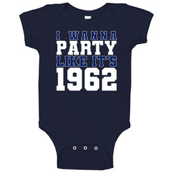I Wanna Party Like Its 1962 Toronto Hockey Champions Baby One Piece