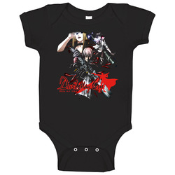 Devil May Cry Dante Trish Lady Anime Video Game Baby One Piece