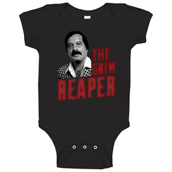 Grim Reaper Gregory Scarpa New York Mobster Baby One Piece Grim Reaper Gregory Scarpa New York Mobster Baby One Piece