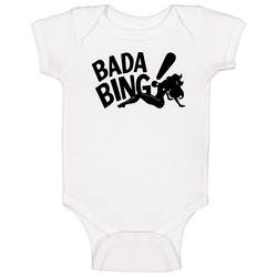 Bada Bing Sopranos Strip Club Tv Show Fan Cool Baby One Piece Bada Bing Sopranos Strip Club Tv Show Fan Cool Baby One Piece