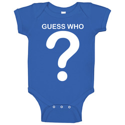 Guess Who Funny Halloween Costume Baby One Piece Guess Who Funny Halloween Costume Baby One Piece