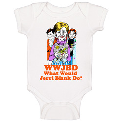 Wwjd Jerri Blank Strangers With Candy Baby One Piece