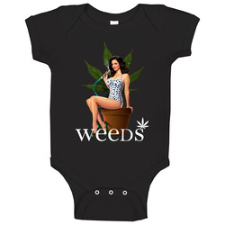 Weeds Stoners Popular Tv Show Fan Baby One Piece Weeds Stoners Popular Tv Show Fan Baby One Piece