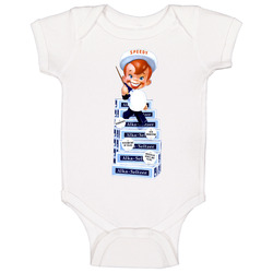Alka Seltzer Speedy Mascot Baby One Piece Alka Seltzer Speedy Mascot Baby One Piece
