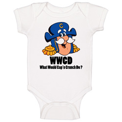 Wwjd What Would Cap'n Crunch Do Baby One Piece Wwjd What Would Cap'n Crunch Do Baby One Piece