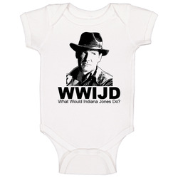 What Would Indiana Jones Do Baby One Piece What Would Indiana Jones Do Baby One Piece