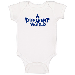 A Different World Retro 80s Tv Show Logo Fan Baby One Piece A Different World Retro 80s Tv Show Logo Fan Baby One Piece