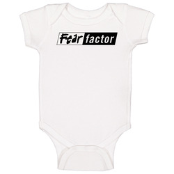 Fear Factor Logo Baby One Piece Fear Factor Logo Baby One Piece