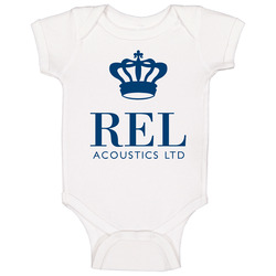 Rel Acoustics Ltd Sound Car Audio Sub Woofer Logo Baby One Piece Rel Acoustics Ltd Sound Car Audio Sub Woofer Logo Baby One Piece