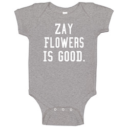 Zay Flowers Is Good Baby One Piece Zay Flowers Is Good Baby One Piece