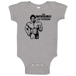 Lou Ferrigno Bodybuilder Baby One Piece Lou Ferrigno Bodybuilder Baby One Piece
