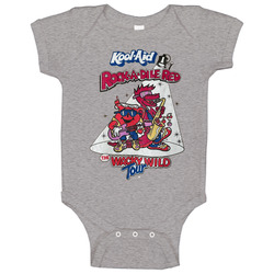 Koolaid Rock A Dile Red Wacky Wild Tour Vintage Unisex Baby One Piece Koolaid Rock A Dile Red Wacky Wild Tour Vintage Unisex Baby One Piece