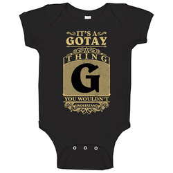 Gotay Thing You Wouldn't Understand Family Name Pride Baby One Piece Gotay Thing You Wouldn't Understand Family Name Pride Baby One Piece