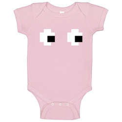 Pacman Pink Ghost Halloween Costume Baby One Piece Pacman Pink Ghost Halloween Costume Baby One Piece