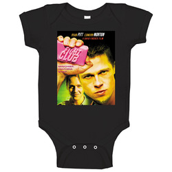 Fight Club 90s Retro Movie Fan Fan Baby One Piece Fight Club 90s Retro Movie Fan Fan Baby One Piece