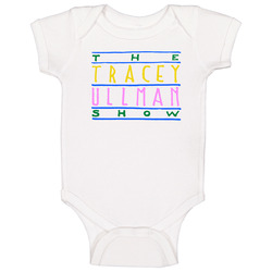 The Tracey Ullman Show Retro 80s Tv Show Logo Fan Baby One Piece The Tracey Ullman Show Retro 80s Tv Show Logo Fan Baby One Piece
