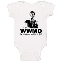 What Would John Mcclane Do Die Hard Baby One Piece What Would John Mcclane Do Die Hard Baby One Piece