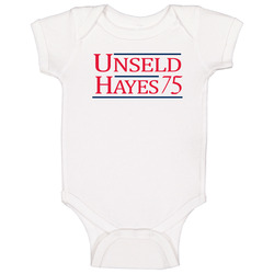 Wes Unseld Elvin Hayes 1975 Washington Basketball Sports Fan Baby One Piece