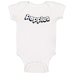 Popples Retro 80s Tv Show Logo Fan Baby One Piece Popples Retro 80s Tv Show Logo Fan Baby One Piece