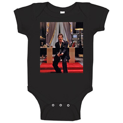 Say Hello To My Little Friend Scarface 1983 Baby One Piece Say Hello To My Little Friend Scarface 1983 Baby One Piece