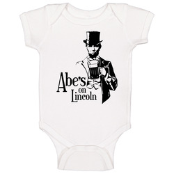 Abe's On Lincoln Savannah Georgia Restaurant Baby One Piece Abe's On Lincoln Savannah Georgia Restaurant Baby One Piece