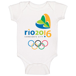 Rio 2016 Summer Olympics Baby One Piece Rio 2016 Summer Olympics Baby One Piece