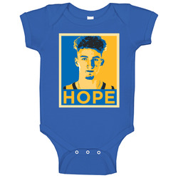 Nico Mannion Golden State Basketball Hope Style Baby One Piece
