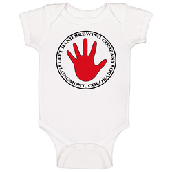 Left Hand Beer Logo Classic Baby One Piece Left Hand Beer Logo Classic Baby One Piece