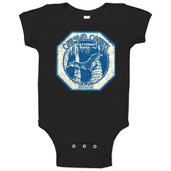 Carlsbad Caverns 1930 Vintage National Park Baby One Piece Carlsbad Caverns 1930 Vintage National Park Baby One Piece