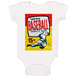 Topps Pro Baseball Distressed Gum Cards Stickers Baby One Piece Topps Pro Baseball Distressed Gum Cards Stickers Baby One Piece