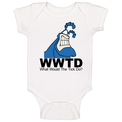 Wwtd What Would The Tick Do? Superhero Baby One Piece Wwtd What Would The Tick Do? Superhero Baby One Piece