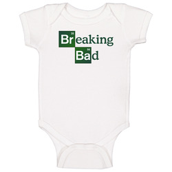 Breaking Bad 2000s Tv Show Fan Logo Baby One Piece Breaking Bad 2000s Tv Show Fan Logo Baby One Piece