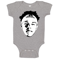 Adrian Martinez Heisman Trophy Candidate 2019 College Football Big Head Baby One Piece Adrian Martinez Heisman Trophy Candidate 2019 College Football Big Head Baby One Piece