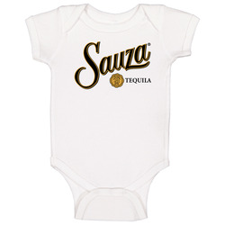 Sauza Agave Tequila Logo Label Drinking Baby One Piece Sauza Agave Tequila Logo Label Drinking Baby One Piece