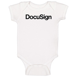 Docusign Inc Nasdaq Company Logo Employee Fan Baby One Piece Docusign Inc Nasdaq Company Logo Employee Fan Baby One Piece