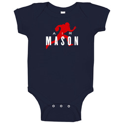 Air Shaq Mason New England Football Player Fan Parody Baby One Piece Air Shaq Mason New England Football Player Fan Parody Baby One Piece