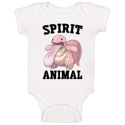 Lickitung Is My Spirit Animal Baby One Piece