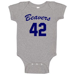 Beavers 42 Scott Howard Teen Wolf Basketball Team Movie Fan Baby One Piece Beavers 42 Scott Howard Teen Wolf Basketball Team Movie Fan Baby One Piece