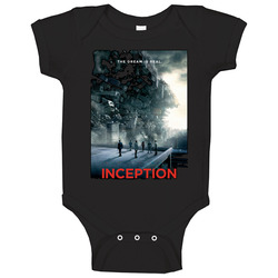 Inception Action Thriller Movie 2010 Baby One Piece Inception Action Thriller Movie 2010 Baby One Piece
