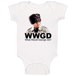 George Costanza Seinfeld Baby One Piece George Costanza Seinfeld Baby One Piece